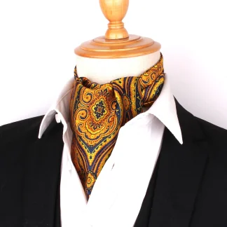 Fancy Vibrant Color Ascot Ties